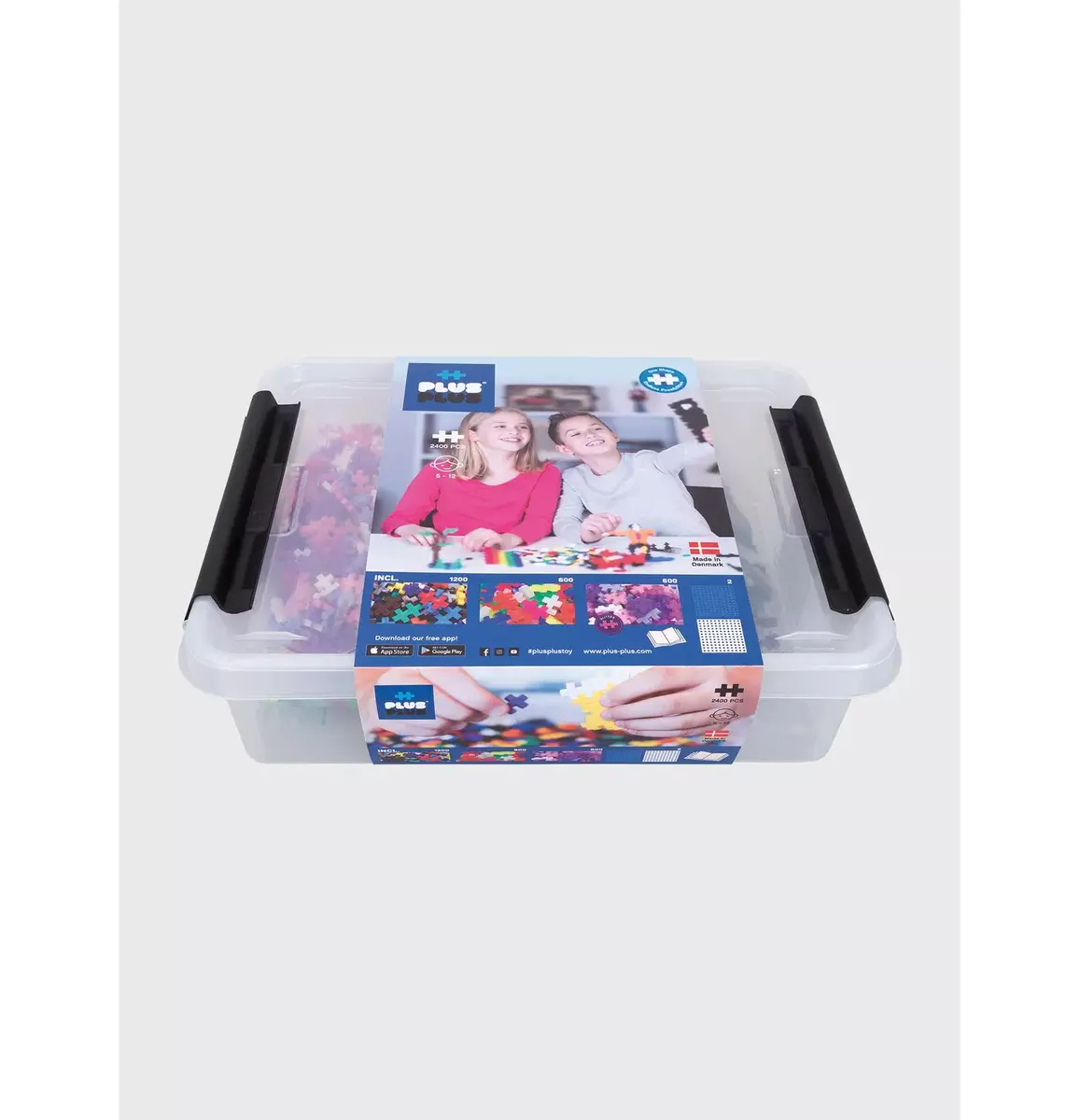 Конструктор plus plus 3406 — 2400 шт. Photo 2