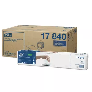 Салфетки бумажные Tork 17840 белые 1125 шт 216x213 мм