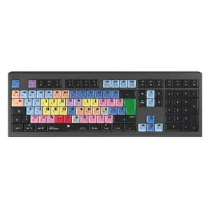 Игровая клавиатура Logickeyboard LKB-MCOM4-A2M-FR USB AZERTY Черная Полноразмерная