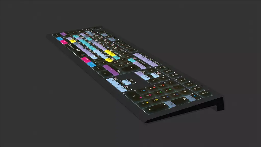 Logickeyboard ASTRA 2 USB AZERTY tastatūra Photo 5