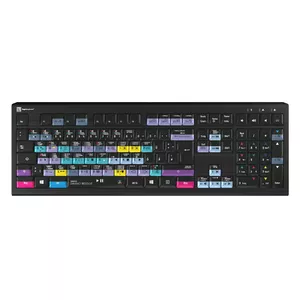 Logickeyboard ASTRA 2 tastatūra USB QWERTZ angļu melna pilna izmēra 108 taustiņi