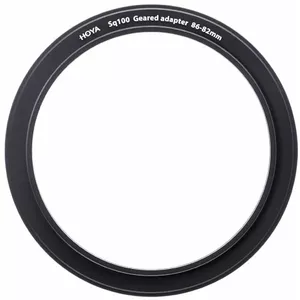 Filter geared adapter Hoya Sq100 step-down 86→82 mm