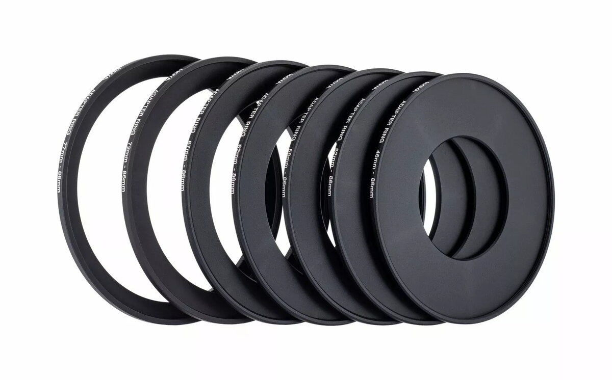 Adaptera gredzens Hoya 52-86mm — step-up