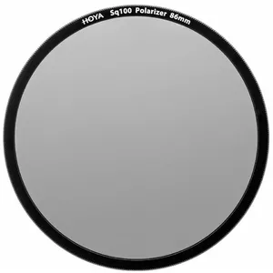 Hoya Circular Polarizer Filter SQ100 86mm — circular polarizing camera lens filter
