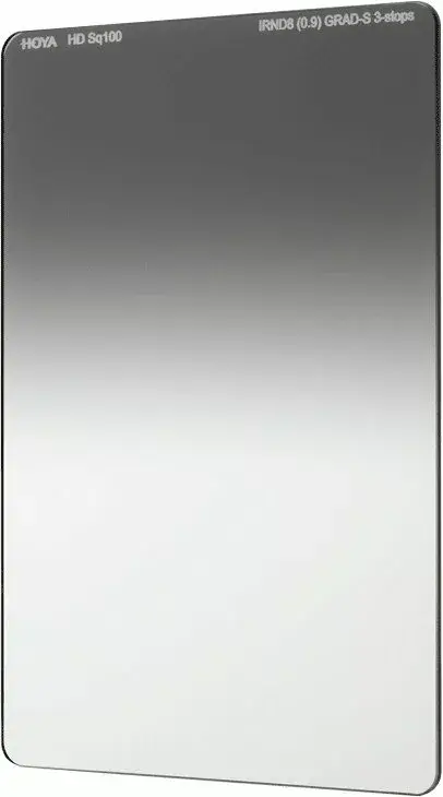 Hoya HD Sq100 IRND8 GRAD-S 8-stop square filter Photo 2