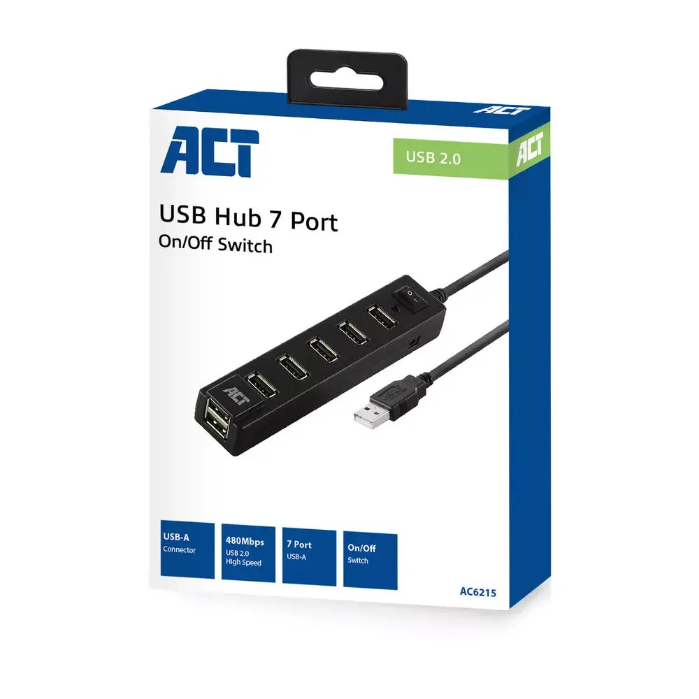 USB Hubs ACT AC6215 Photo 3