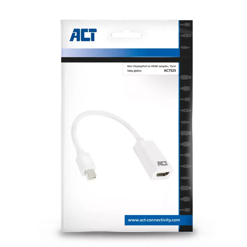 Mini DisplayPort to HDMI-A Adapter ACT AC7525 Photo 3