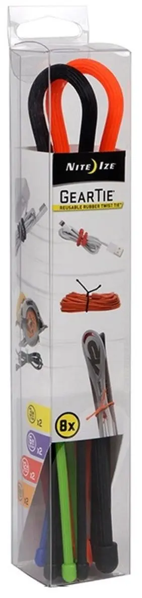 Saites NITEIZE Gear Tie gumijas 304