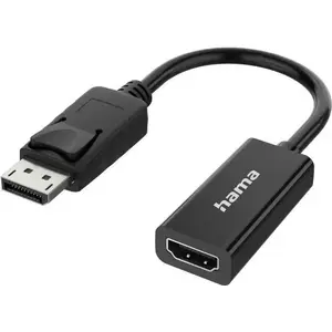 HAMA DisplayPort to HDMI Adapter Classic Line 00300092 — Ultra-HD 4K, passive adapter