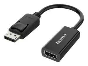 Hama Video Adapter DisplayPort Plug to HDMI Socket Ultra-HD 4K
