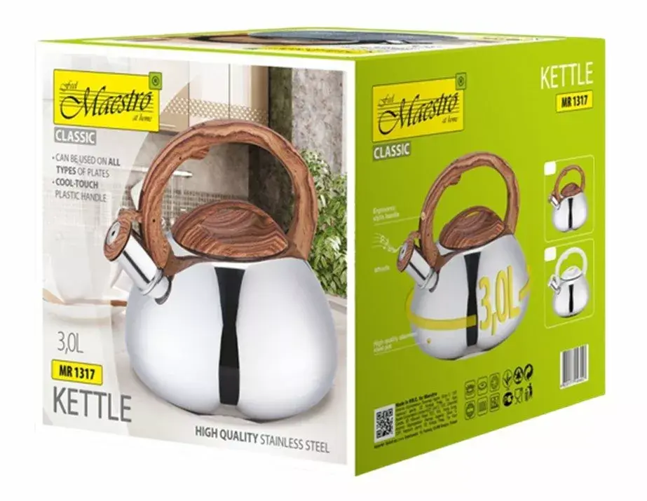 Kettle Maestro MR-1317-BROWN non-electric Photo 3