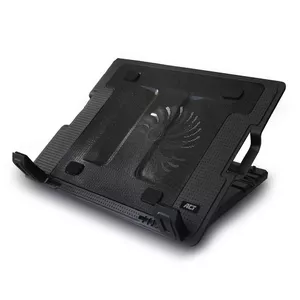 Laptop stand ACT AC8110 with fan 5 height positions 2-port hub