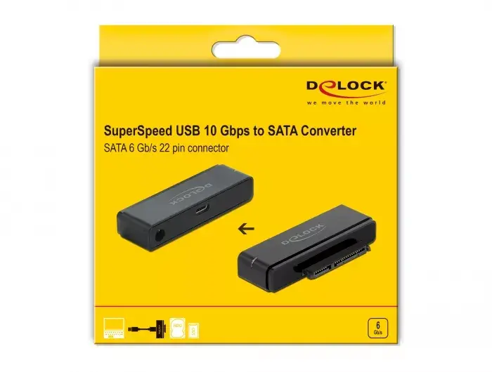 USB Type-C uz SATA pārveidotājs 64188 Photo 4