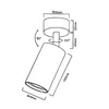Настенный спот MACLEAN MCE451 B Photo 6