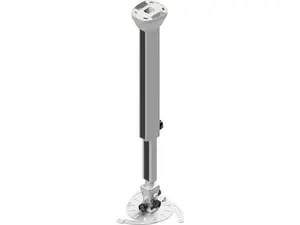 Ceiling Projector Mount EDBAK PMV100W — White, ceiling mount, 15 kg capacity, 180×180×475 mm