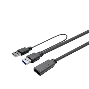 USB cable Vivolink PROUSB3AAF15C USB 3.2 Gen 1 15 m Black