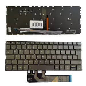 Keyboard for Lenovo Yoga 730-13IKB / 730-15IKB — UK layout, backlit, replacement part (MPN KB314485)