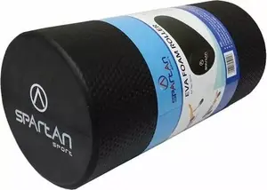 Massage Roller SPARTAN model 5015, black — foam roller for muscle relief and myofascial release