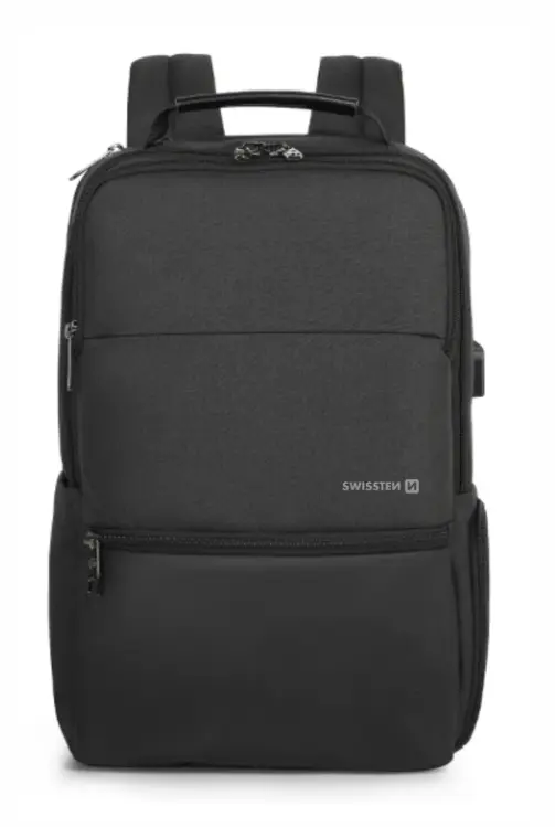 Рюкзак SWISSTEN для ноутбука 15.6" с USB Photo 2