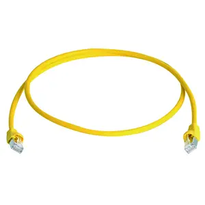 Сетевой кабель Telegärtner L00001A0092 1.5м Cat6a S/FTP Желтый