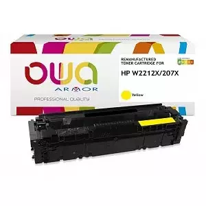 Toner OWA Armor HP W2212X 2450st 2500 pages yellow