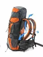 Треккинговый рюкзак Naturehike NH70B070-B 70L Photo 4