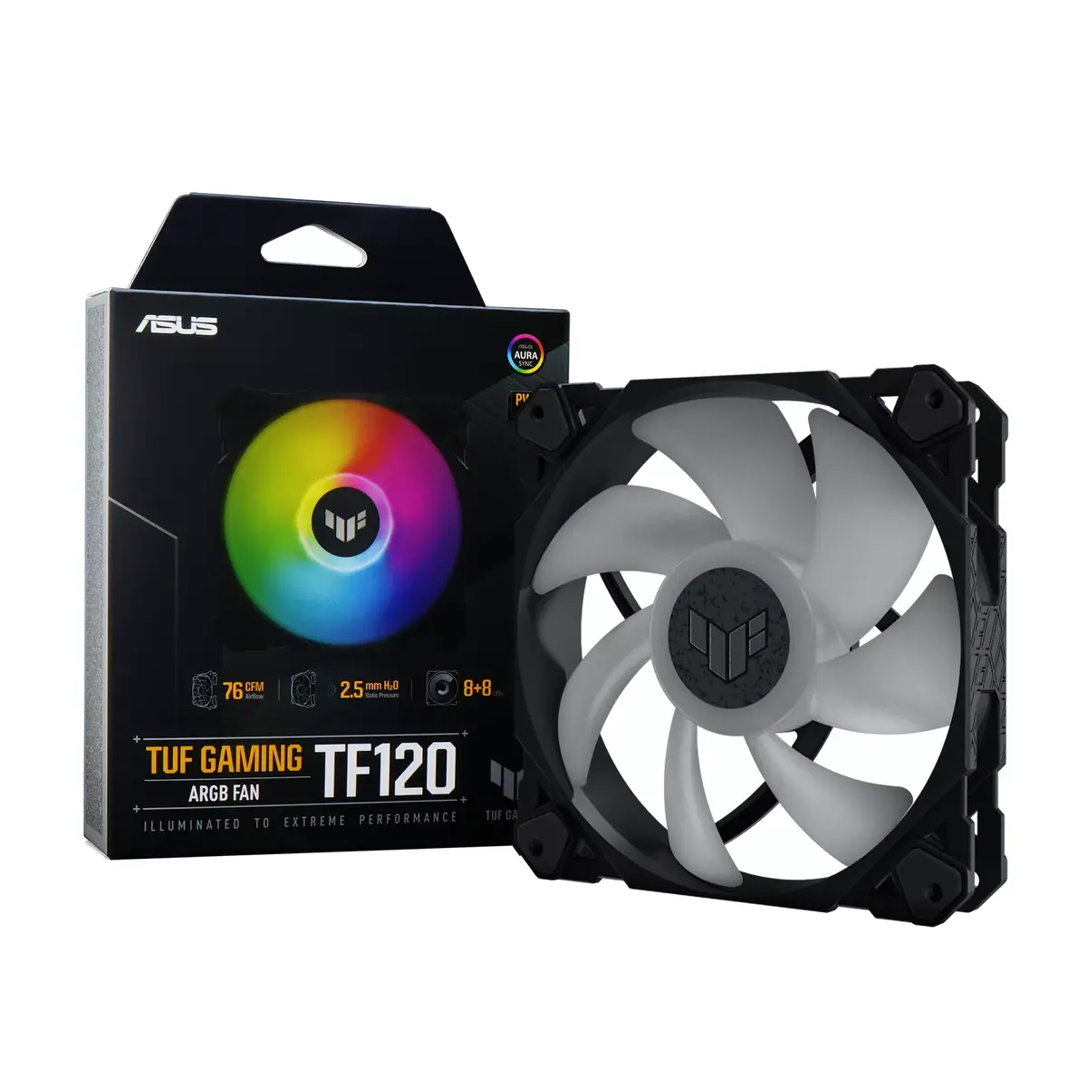 Gaisa dzesētājs ASUS TUF Gaming TF120 ARGB ventilators Photo 10