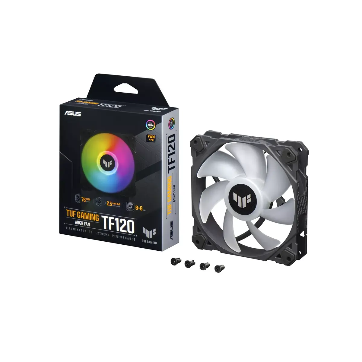 Gaisa dzesētājs ASUS TUF Gaming TF120 ARGB ventilators Photo 11