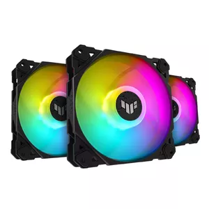 ASUS TUF Gaming TF120 ARGB Fan - Triple Fan Kit with ARGB Controller Корпус компьютера Air cooler 12 cm Черный