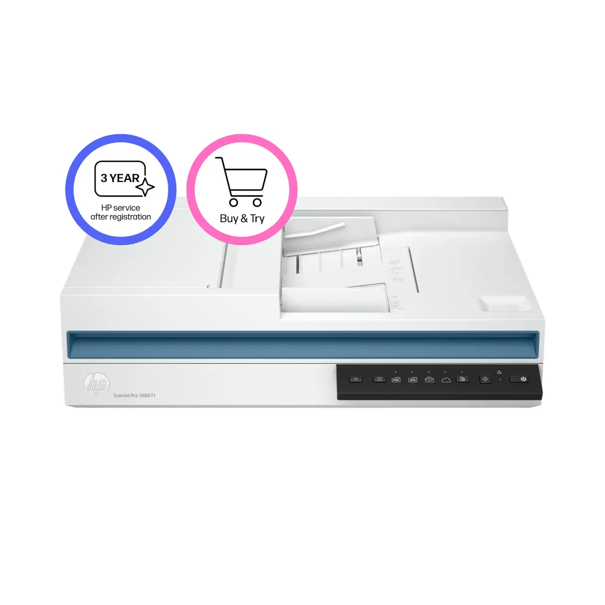 HP Scanjet Pro 3600 f1 Планшетный и ADF сканер Photo 2