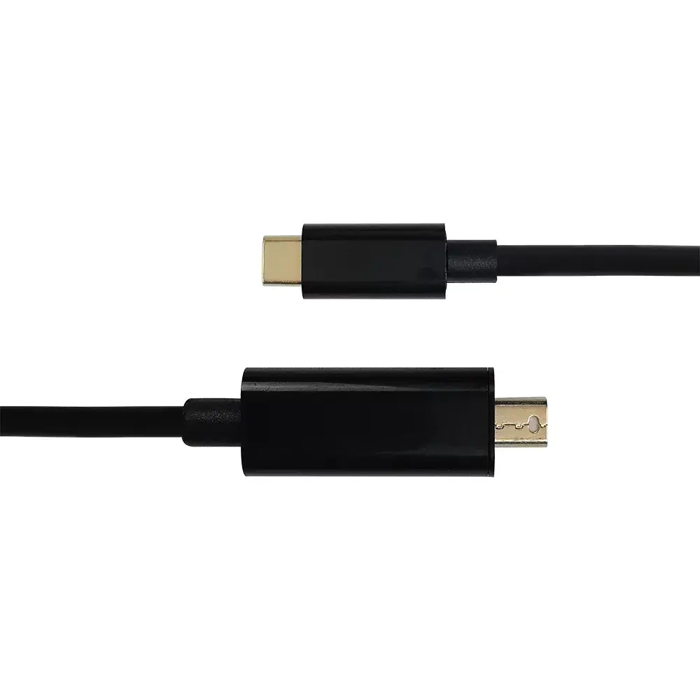 DELTACO USB-C to mini DisplayPort cable 1 m Photo 2