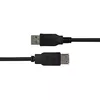 DELTACO USB-A штекер — USB-A гнездо удлинитель 2 м Photo 4