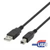 DELTACO USB-B 2.0 kabelis USB-218S-K 2 m Photo 2
