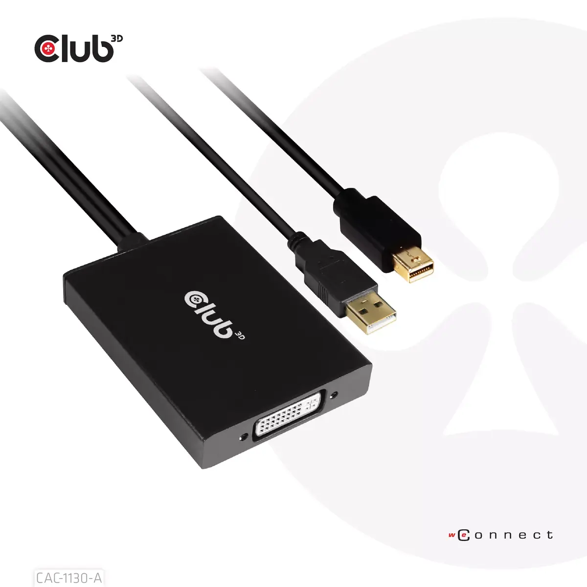Адаптер CLUB3D Mini DisplayPort на Dual Link DVI Photo 8