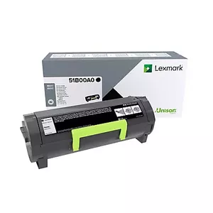 Картридж тонерный Lexmark 51B00A0 Черный, оригинальный, 1 шт., для лазерных принтеров