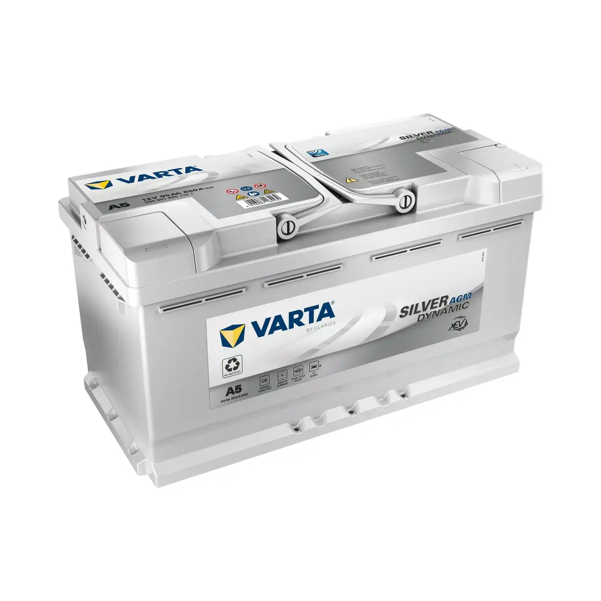 Varta Silver Dynamic G14 AGM akumulators 95Ah 850A Photo 2