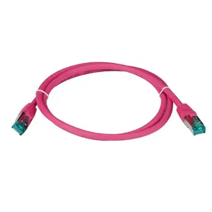 Сетевой кабель EFB Elektronik MK6001.2MA Магента 2 м Cat6a S/FTP