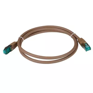 EFB Elektronik MK6001.1BR networking cable Brown 1 m Cat6a S/FTP