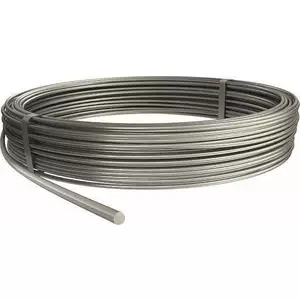 Rundleiter OBO Bettermann RD 10‑V4A 20, круглый проводник из нержавеющей стали, 20 м кольцо