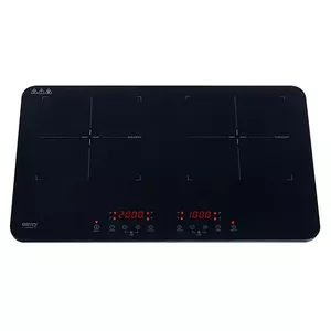 Induction hob Adler CR 6514, zone induction, 2 zones, touch control, 605×370×45 mm, 3500 W, black