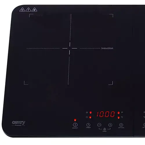 Induction hob Adler CR 6514 — 2-zone touch Photo 5