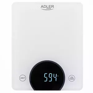 Adler AD 3173W kitchen scale White Built-in Rectangle Electronic kitchen scale