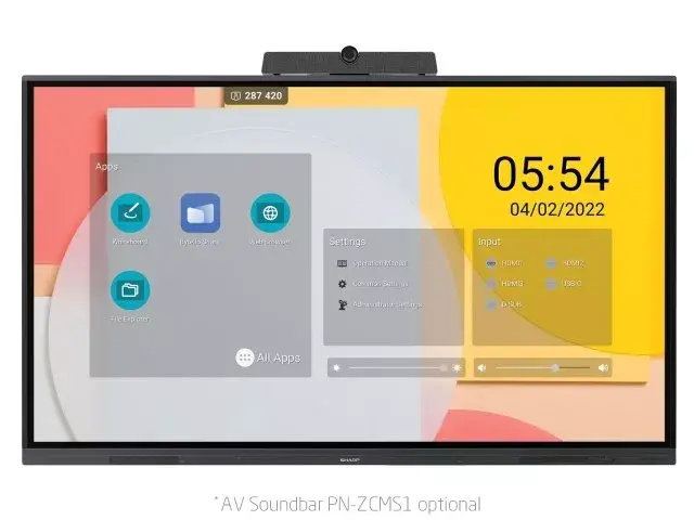 Interactive flat panel Sharp PNL752B Photo 2