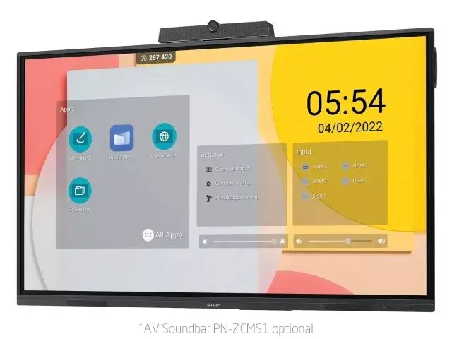 Interactive flat panel Sharp PNL752B Photo 4