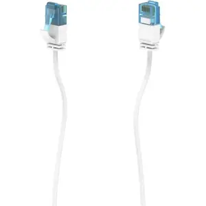 Network cable HAMA Classic Line Flexi-Slim CAT-6a 10 Gbit/s, 0.75 m