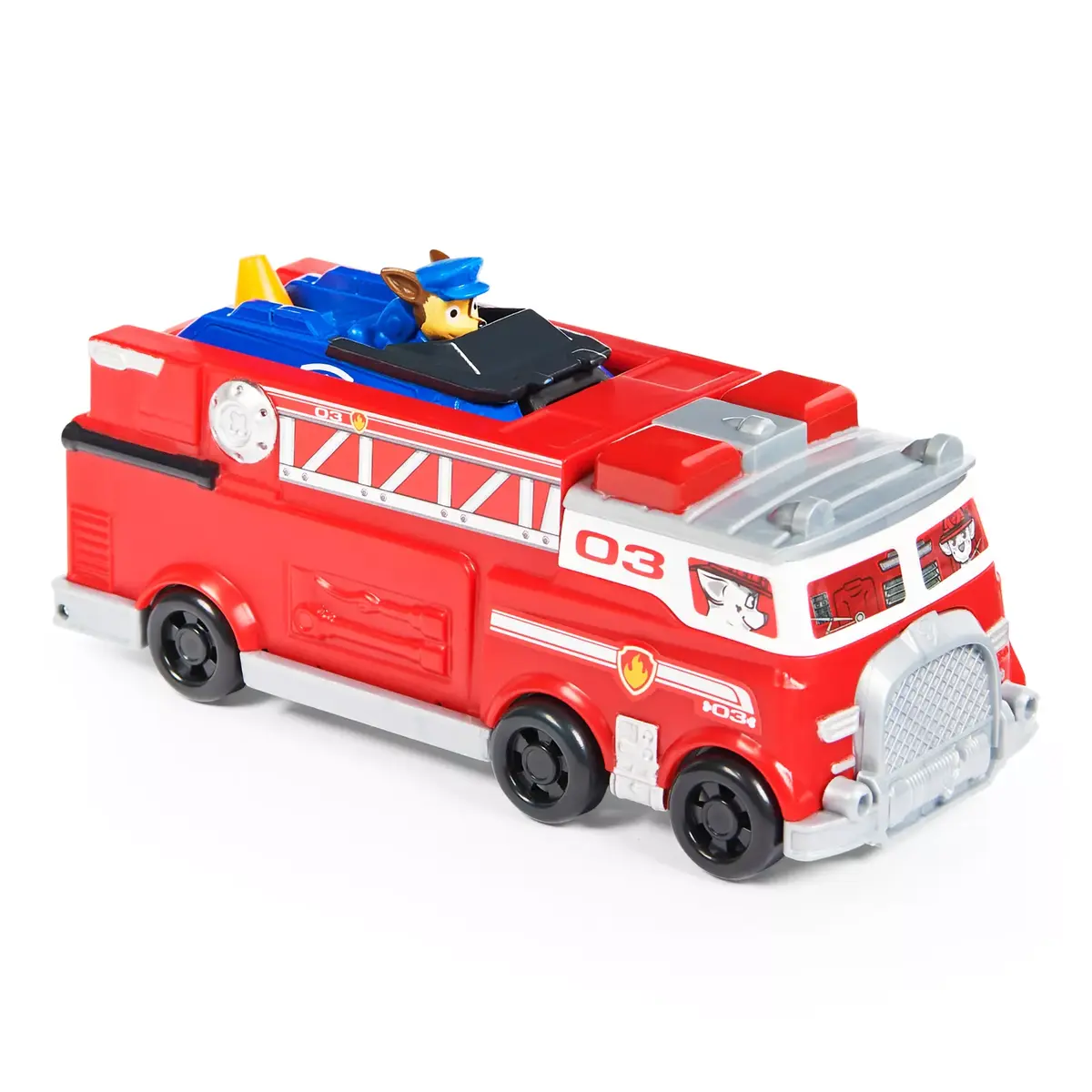 Spin Master PAW Patrol True Metal Пожарная машина 1:55 Photo 4