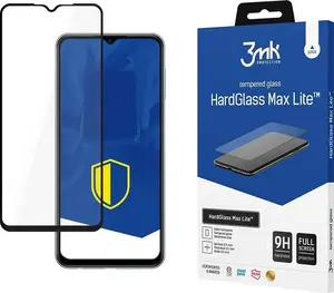 Защитное стекло 3MK HardGlass Max Lite для Samsung Galaxy M23 5G — черное