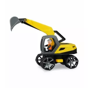 Ekskavātors ar cilvēciņu Truxx2 27 cm (ar gum. riteņiem, kastē) L04511