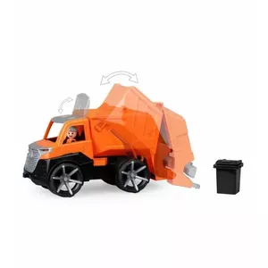 Atkritumu izvedējs ar cilvēciņu Truxx2 27 cm (ar gum. riteņiem, kastē) L04514