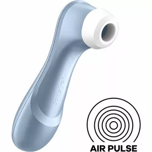 Gaisa impulsa stimulators air pulse Pro 2 Blue — ūdensizturīgs, uzlādējams, 0.398 kg